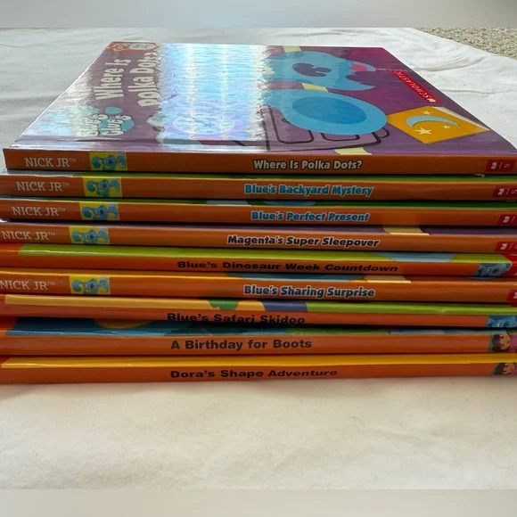 Blue’s Clues & Dora the Explorer books (Lot of 9) by Scholastic - Picture 3 of 4
